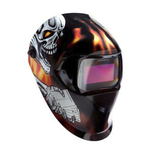 auto-darkening welding helmet