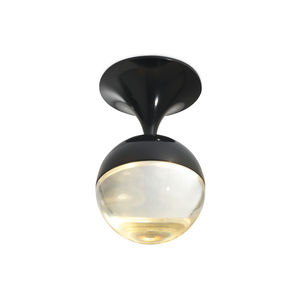 contemporary ceiling light / round / aluminum / PMMA