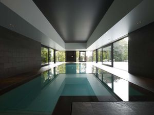 indoor tile / floor / natural stone / plain