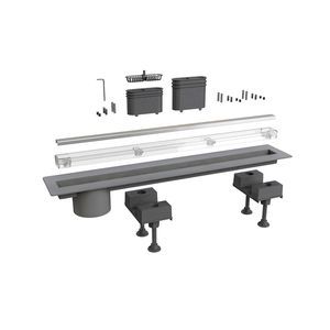 stainless steel linear shower drain