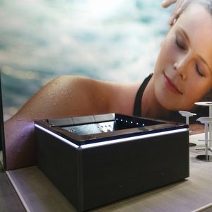 above-ground hot tub