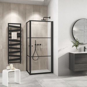 tempered glass shower enclosure
