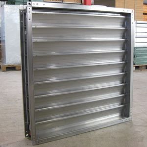aluminum ventilation damper / galvanized steel / stainless steel