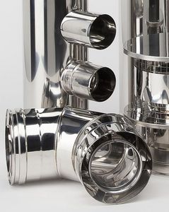 metal smoke flue