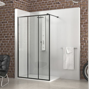 walk-in shower enclosure