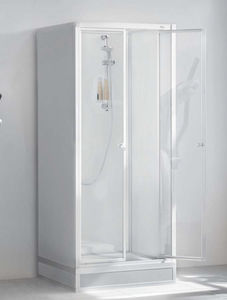 glass shower cubicle