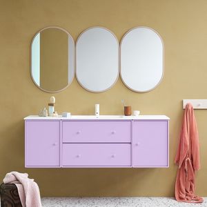 wall-mounted mirror