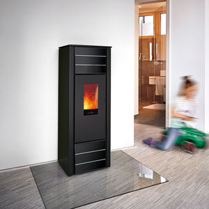 pellet heating stove