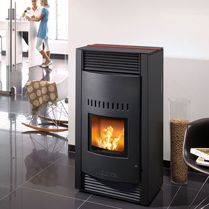 pellet heating stove