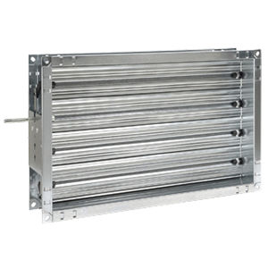 extruded aluminum ventilation damper