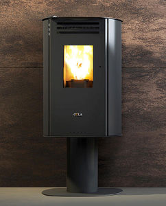 pellet heating stove