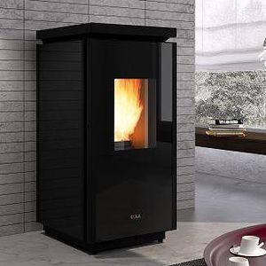 pellet heating stove