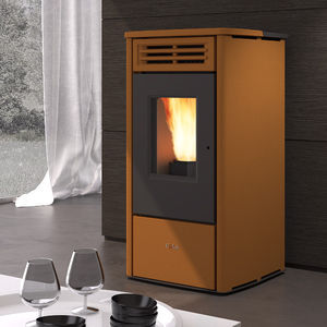 pellet heating stove
