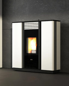 pellet heating stove