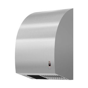 automatic hand dryer / wall-mounted / stainless steel