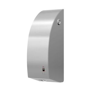 commercial soap dispenser / wall-mounted / stainless steel / electronic