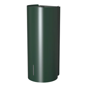 commercial soap dispenser / wall-mounted / steel / electronic