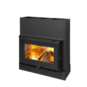 double-sided fireplace insert
