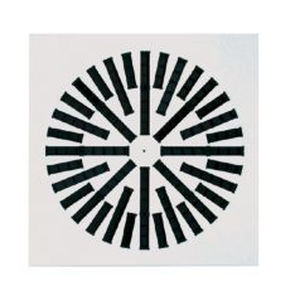 ceiling air diffuser / square / slot