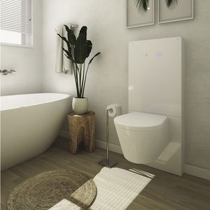 wall-mounted toilet installation unit