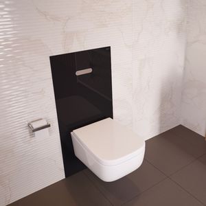 wall-mounted toilet installation unit