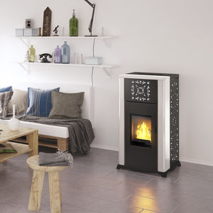 pellet boiler stove