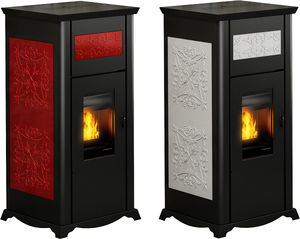 pellet boiler stove