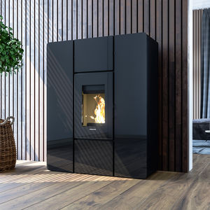 pellet heating stove