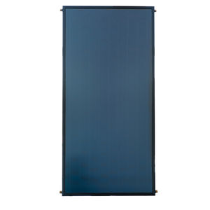 flat thermal panel / for water heating / for roofs / with frame