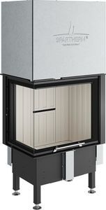 corner fireplace insert