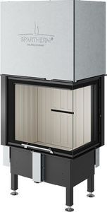 corner fireplace insert