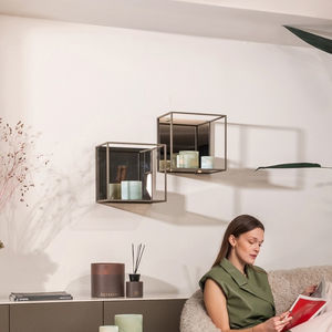 wall-mounted shelves