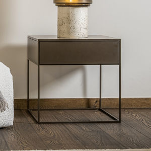 contemporary bedside table