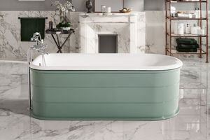 oval bathtub