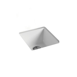 single-bowl kitchen sink
