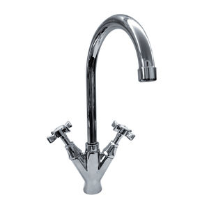 countertop double-handle mixer tap