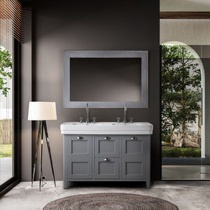 double washbasin cabinet