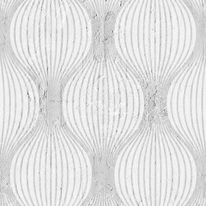 traditional wallpaper / nonwoven fabric / patterned / gray