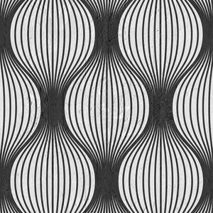 traditional wallpaper / nonwoven fabric / patterned / white