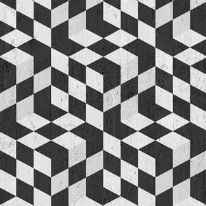 traditional wallpaper / nonwoven fabric / patterned / black