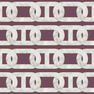 original design wallpaper / nonwoven fabric / patterned / red