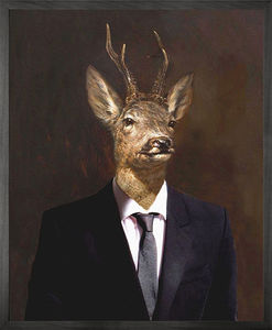 canvas decorative painting / portrait / animal motif / commercial