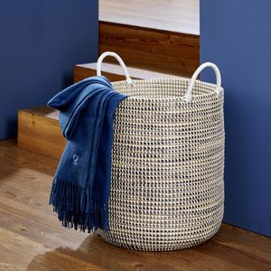 natural fiber storage basket