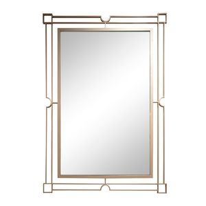 wall-mounted mirror