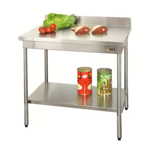 stainless steel prep table