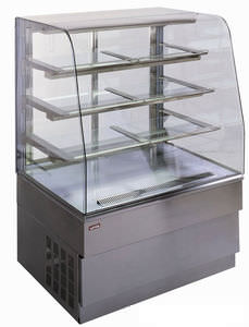 upright refrigerated display case / for pastry shops