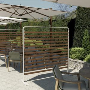 louvered screening