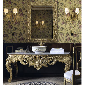wooden washbasin stand