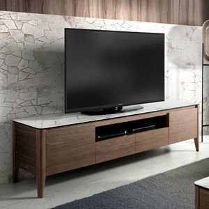 Contemporary Tv Cabinet 30 Angel Cerda Lowboard Wood Veneer Ceramic