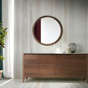 wall-mounted mirror